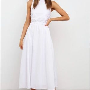 ESTHER DRESS - WHITE